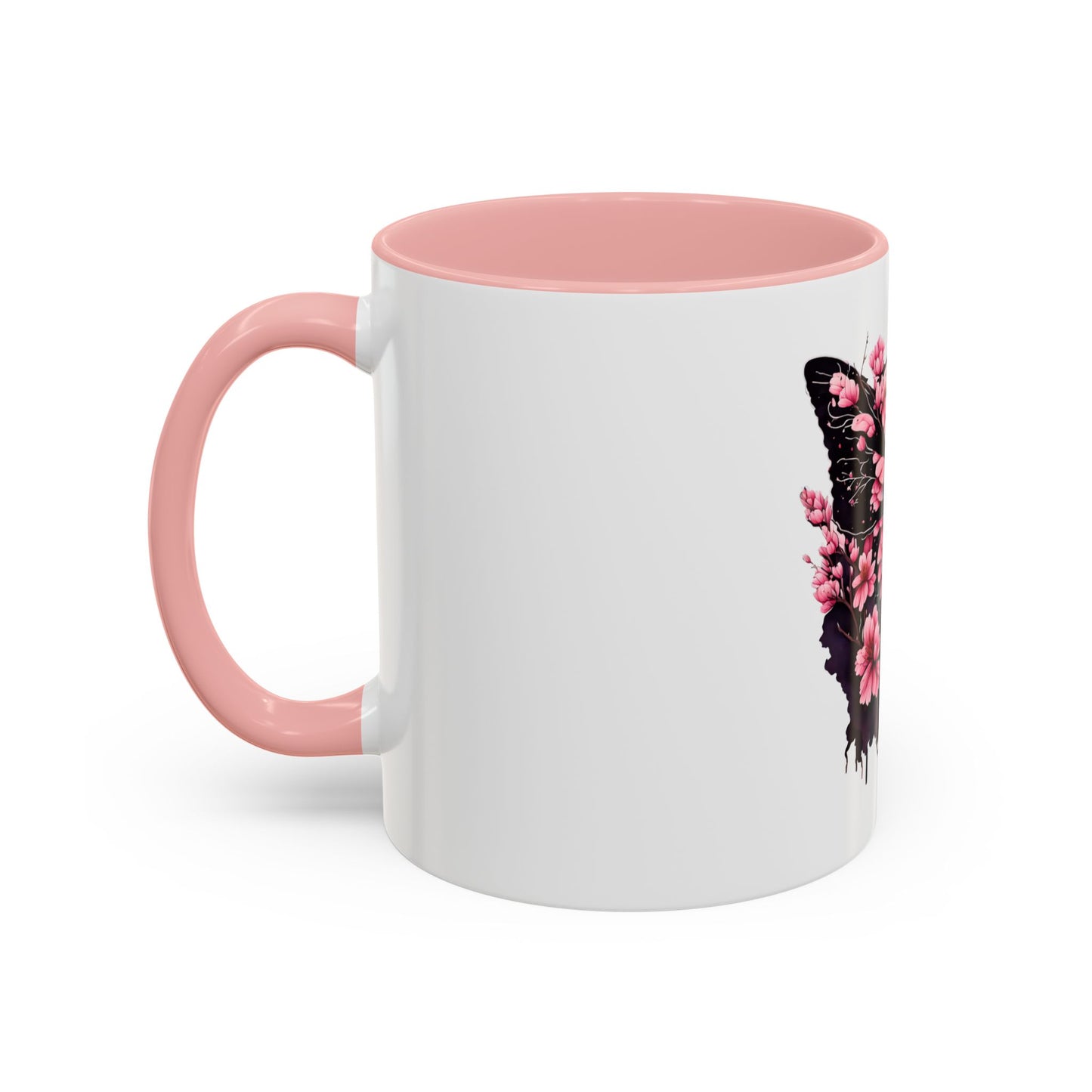 Butterfly Blossom Accent Coffee Mug - 11oz & 15oz