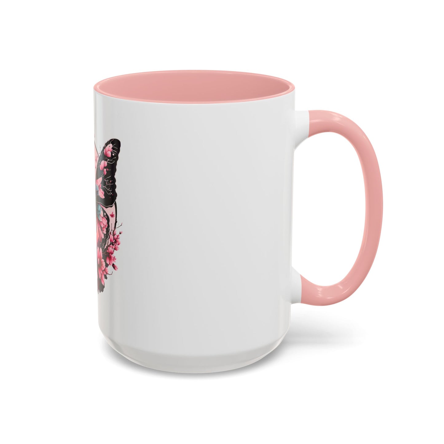 Butterfly Blossom Accent Coffee Mug - 11oz & 15oz